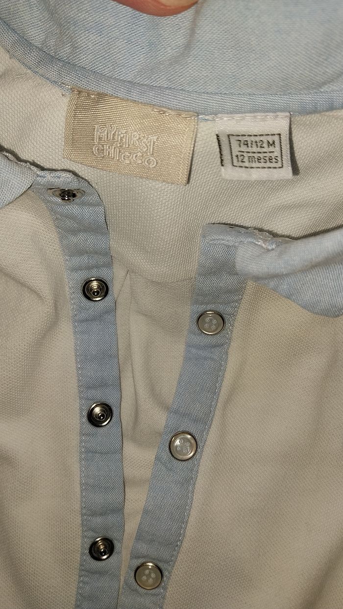 Pyjama/ dorsbien/ Grenouillère chic by Chicco neuf 12 mois - photo numéro 8