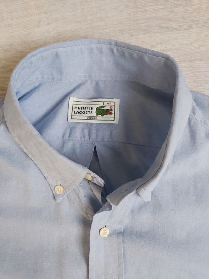 Chemise homme lacoste - photo numéro 3
