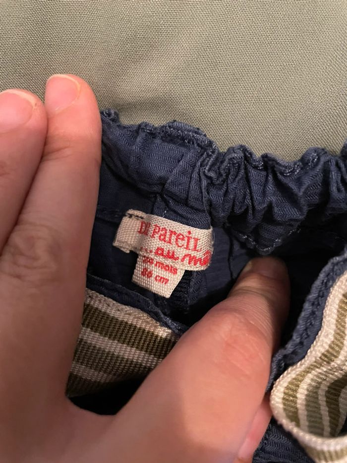 Short bleu - photo numéro 3