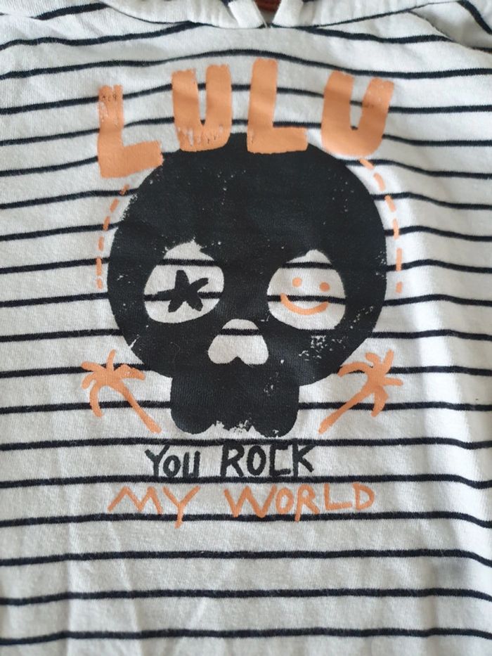 T-shirt Lulu castagnette 5 ans - photo numéro 3