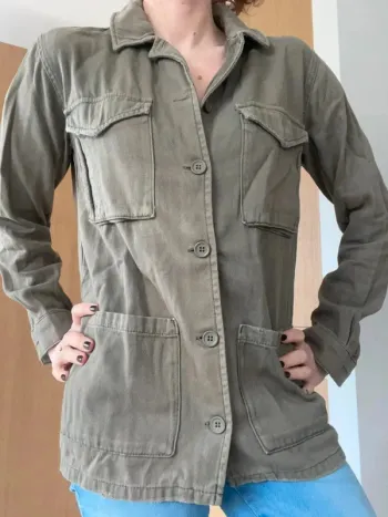 Sur chemise topshop kaki 34
