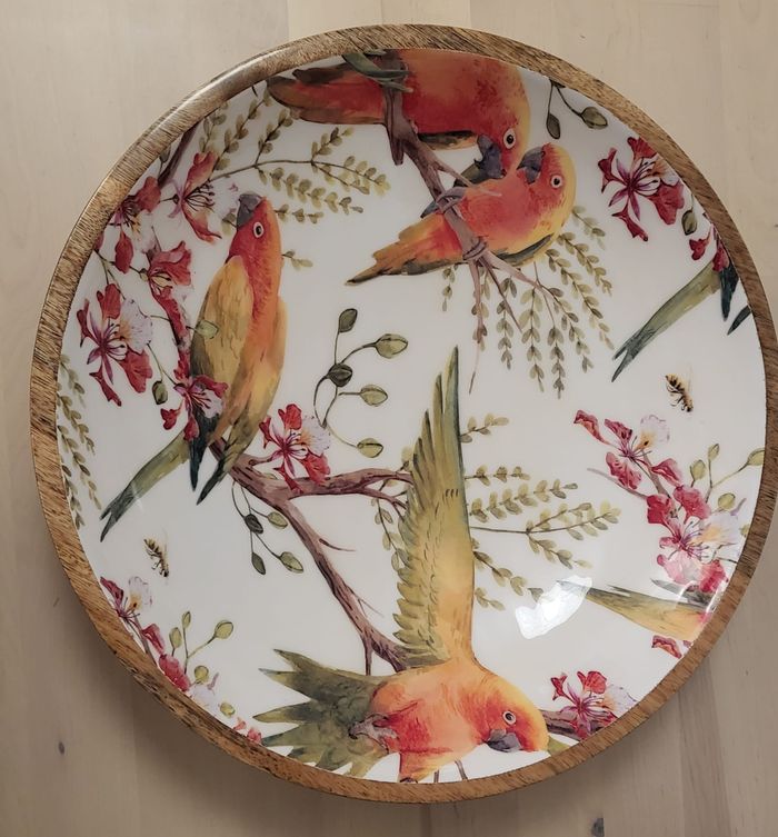set de saladier de bois de mangue - photo numéro 4
