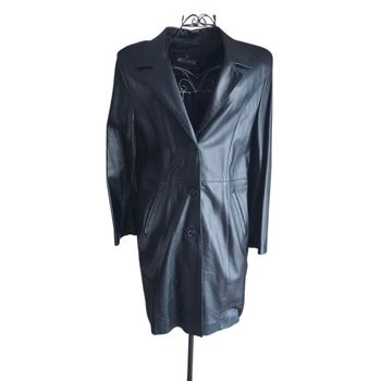 Manteau en cuir