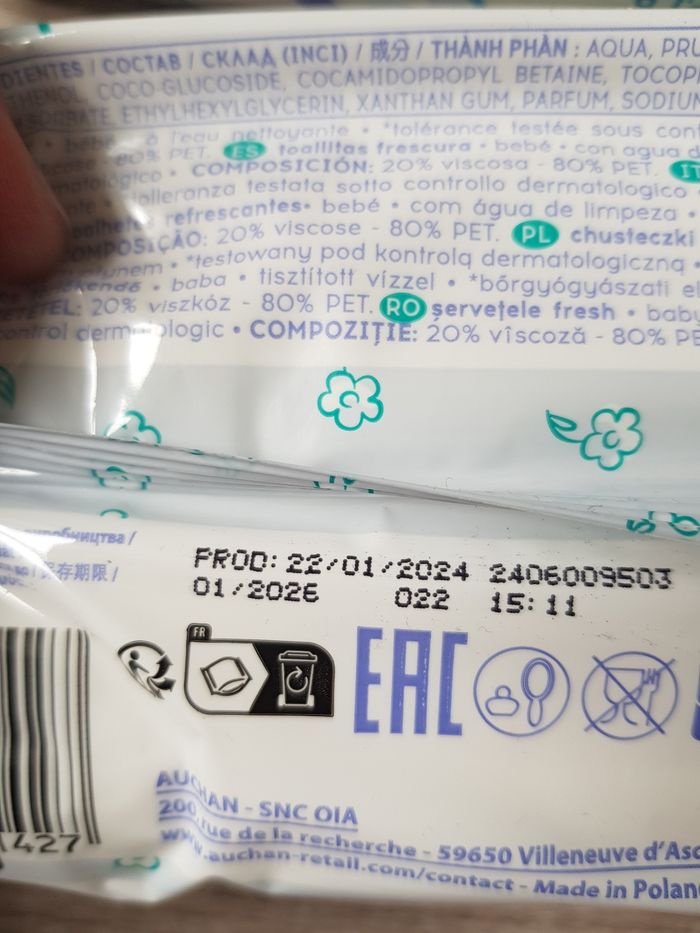 Lingettes bébé - photo numéro 3