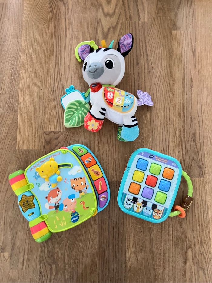 Lot de 3 jeux d’éveils pour bébé Vtech