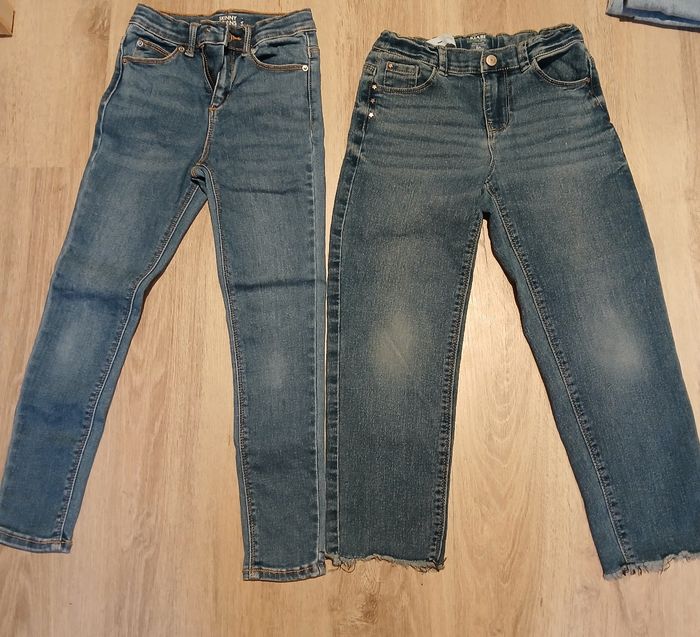 Lot de 7 jeans fille 10 ans - photo numéro 2