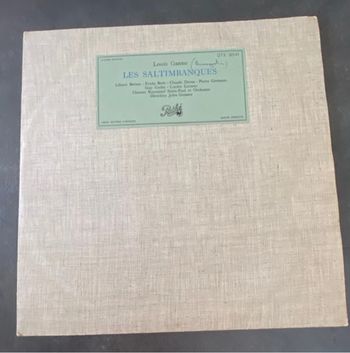 Vinyle 33 tours Les saltimbanques Louis Ganne