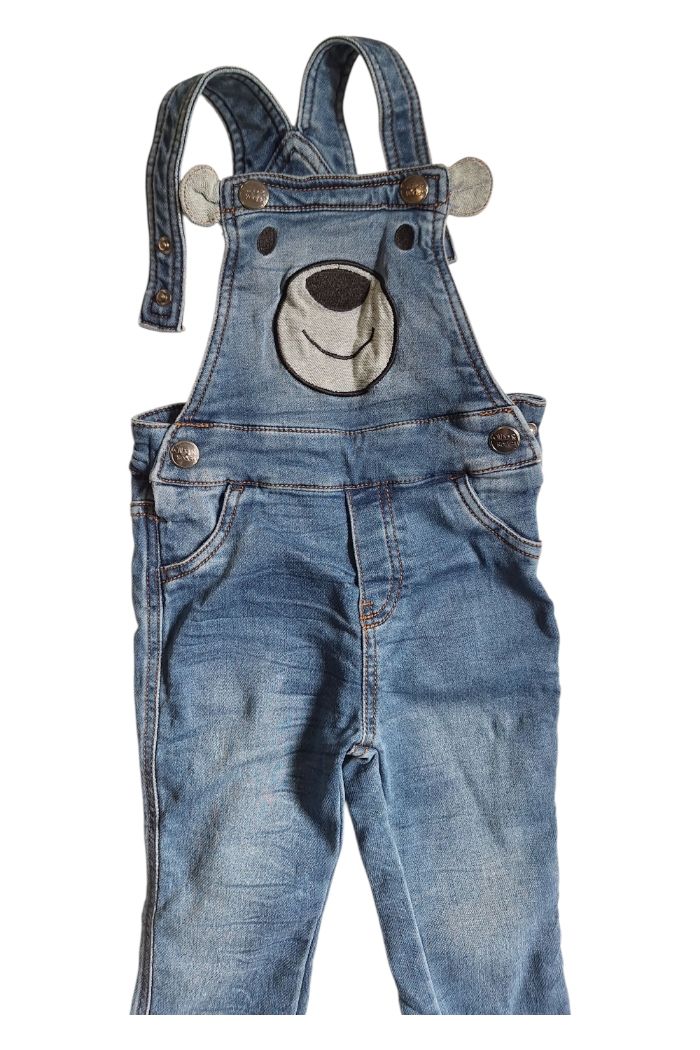 👖 Salopette en jean – Dopodopo Baby – 18/24 mois 💙 - photo numéro 2