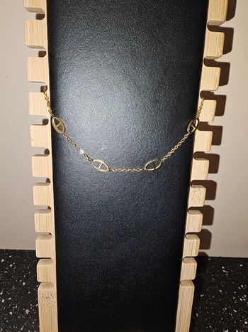 Barcelet maille marine