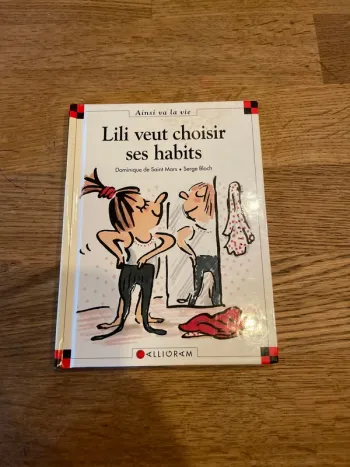 Livre Max et LiLi Numéro 22 Lili veut choisir ses habits
