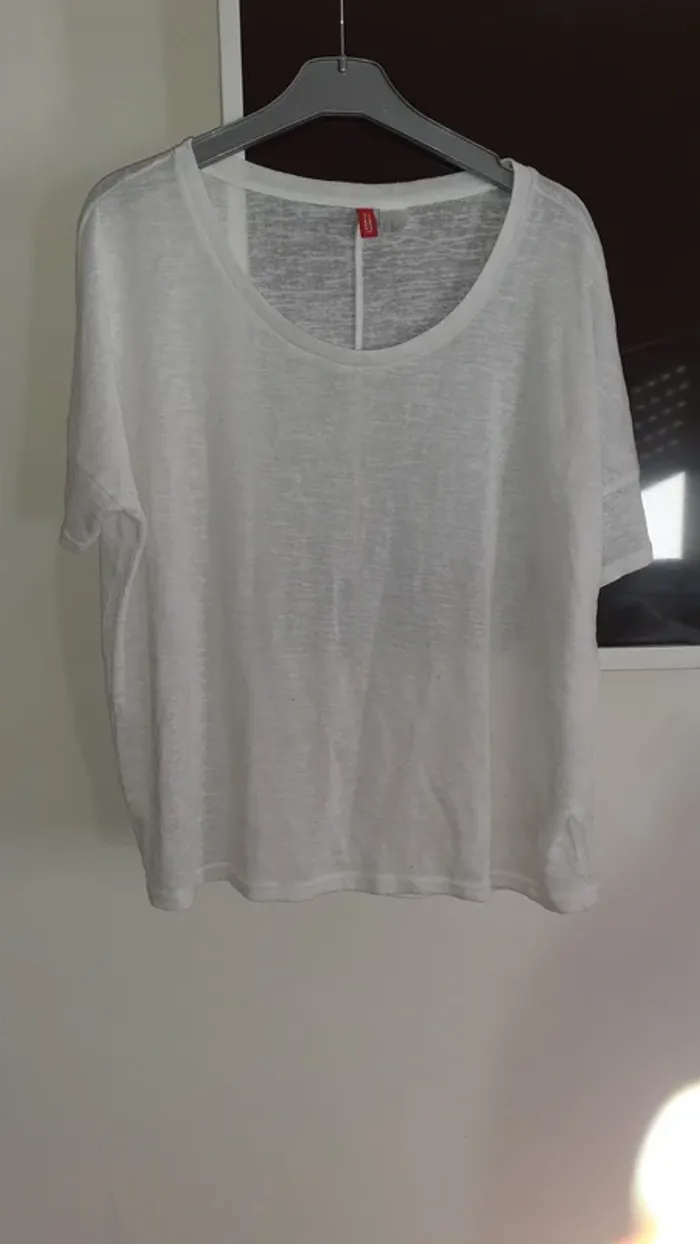 Tshirt oversize blanc - photo numéro 3