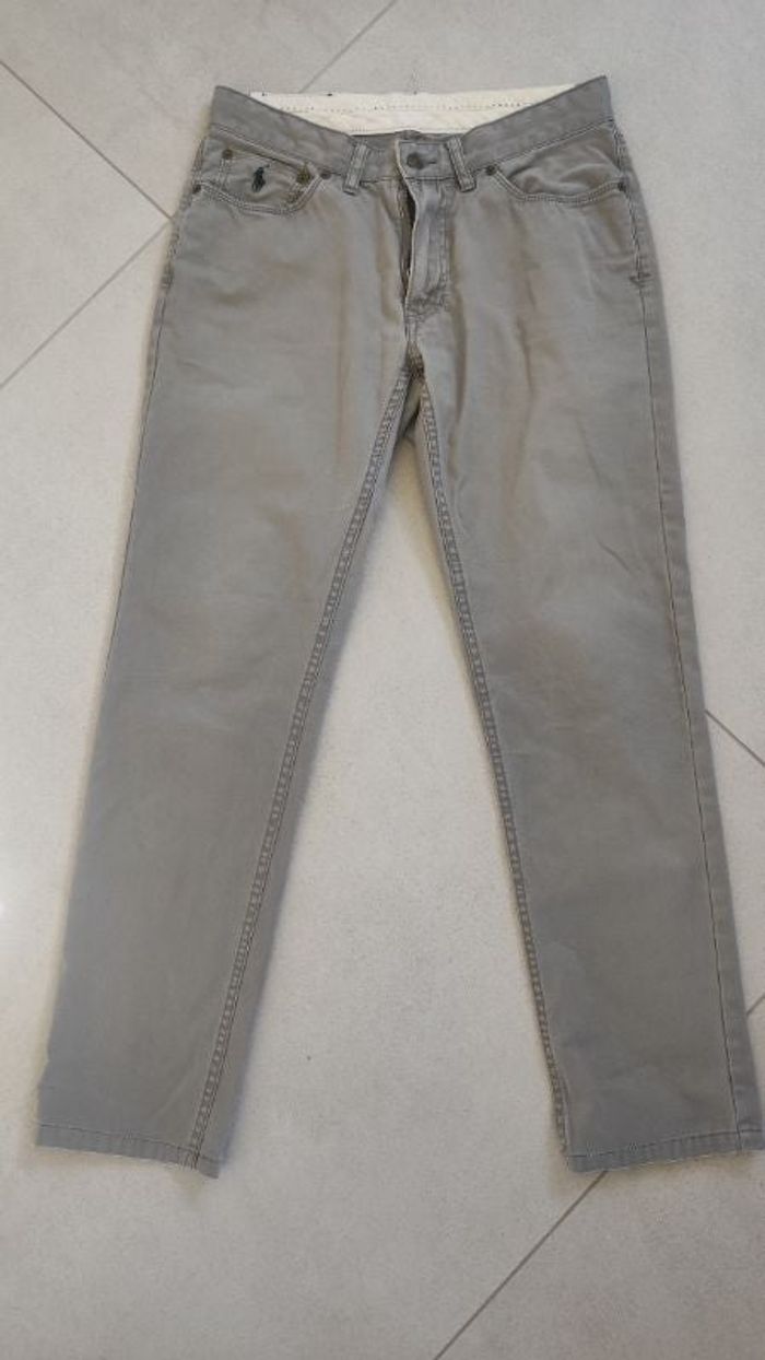 Pantalon homme gris clair