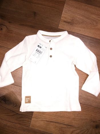 T’shirt manche longue gémo taille 18 mois 🌺 neuf avec étiquette