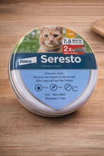 2 colliers pour chat seresto