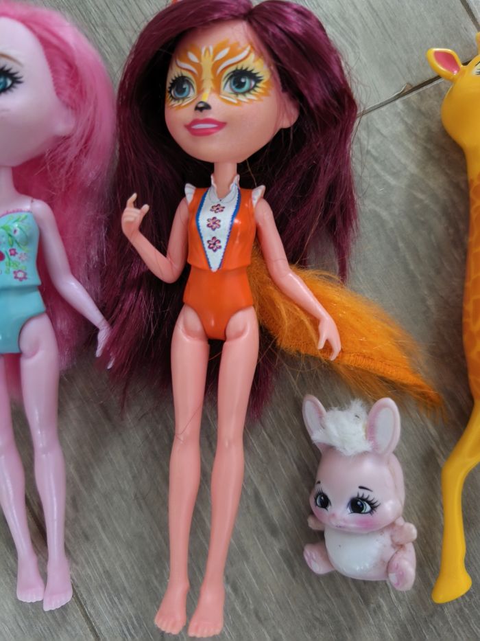 Lot de 3 entchantimals avec 2 animaux - photo numéro 4