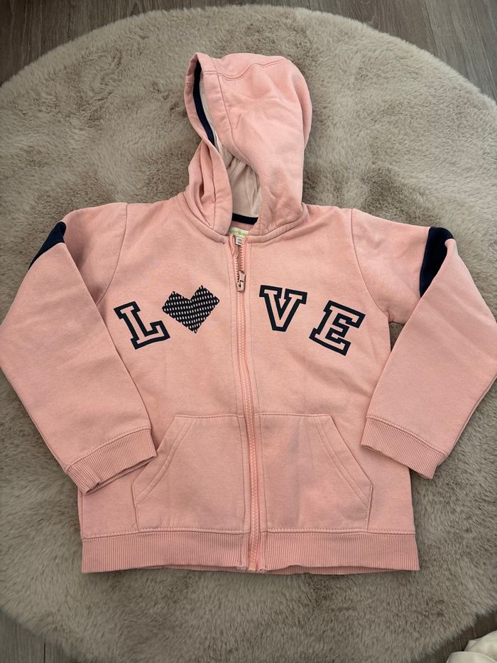 Veste zippée Vertbaudet