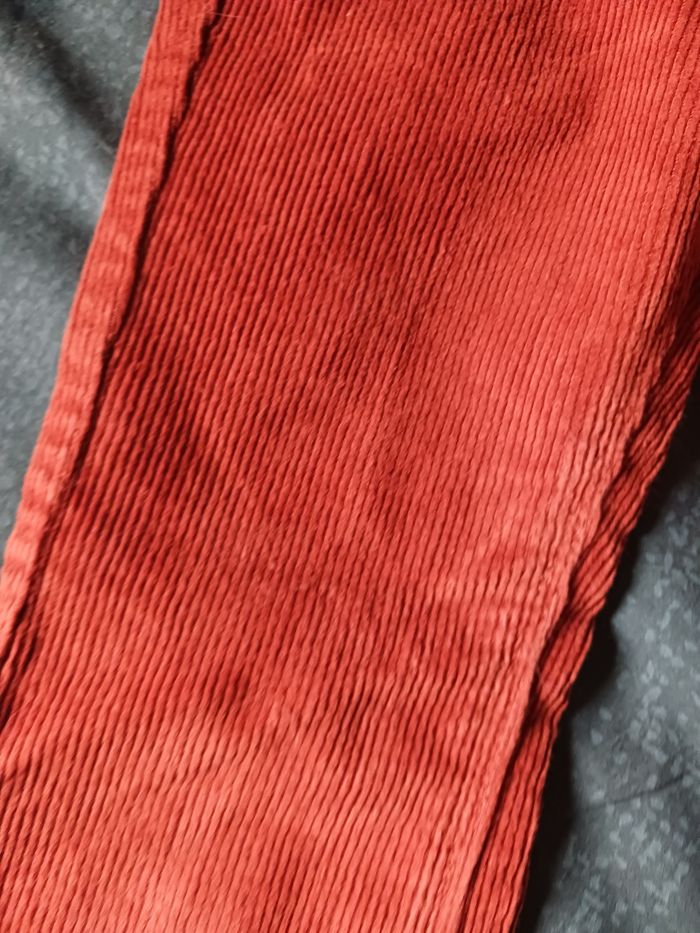 Pantalon marron velours - photo numéro 2
