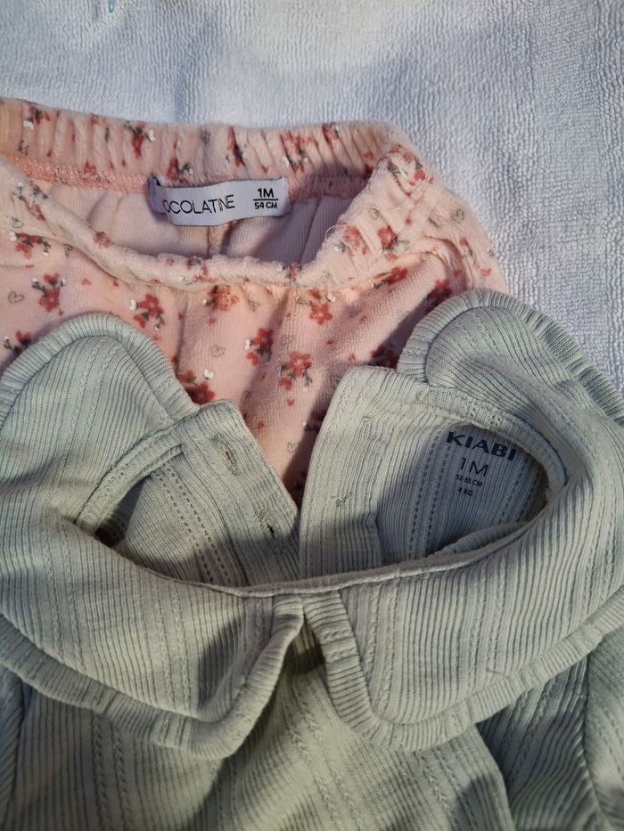 Ensemble bébé fille – 1 mois (Kiabi & Chocolatine - photo numéro 8