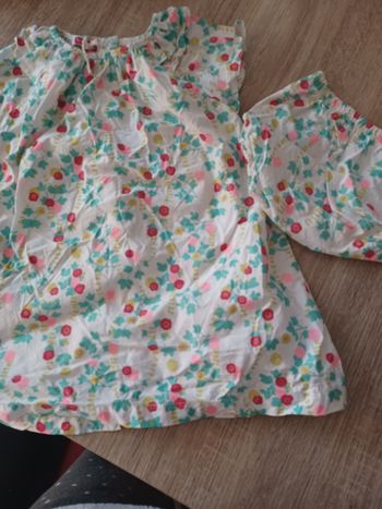 Robe multicolore  12 mois