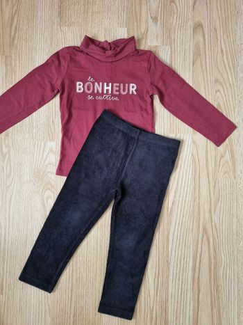 Ensemble fille 3 ans