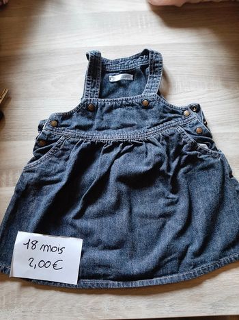 Robe salopette 18mois