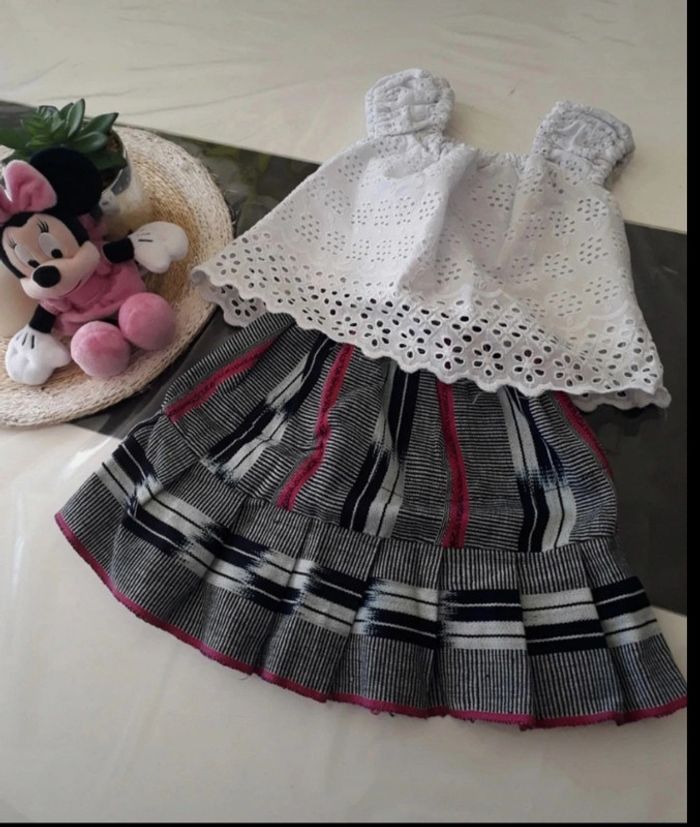 Ensemble d'été à motifs Taille 12 mois💞🌿 - photo numéro 5