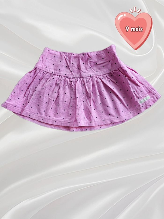 Jupe rose fille 9 mois