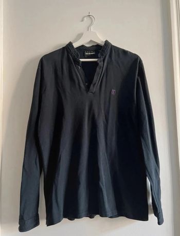 Polo noir The Kooples L