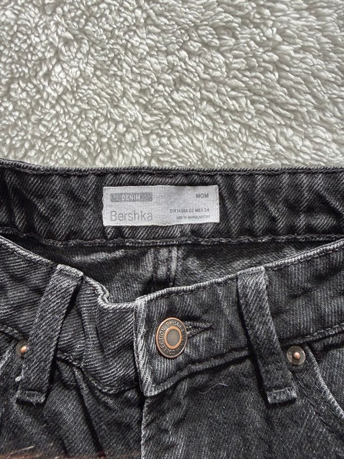 Jean mom noir Bershka - photo numéro 3