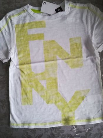 T shirt mc 5/6 ans garçon