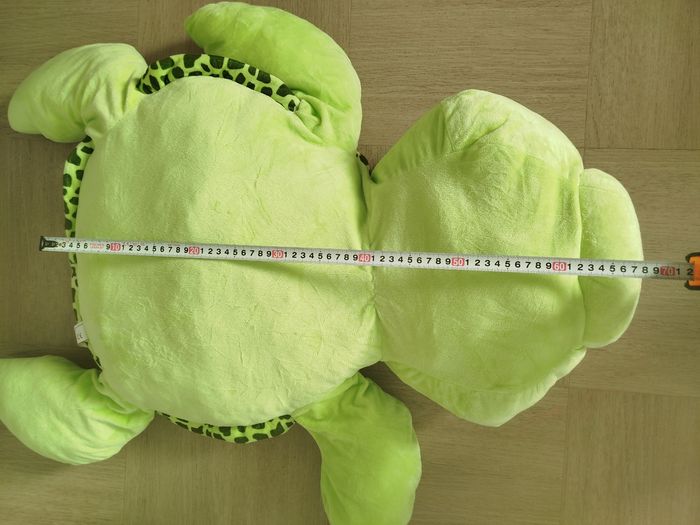 Grande peluche de tortue - photo numéro 6