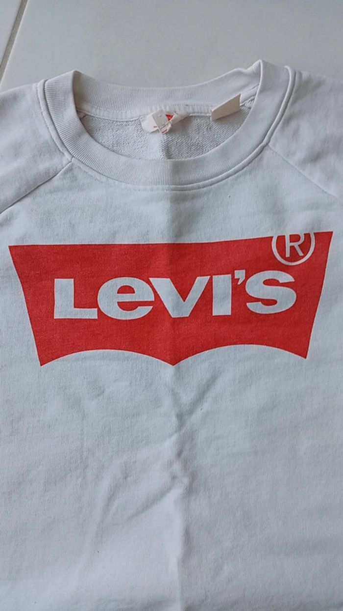 Pull blanc Levi's. Taille XXS - photo numéro 5