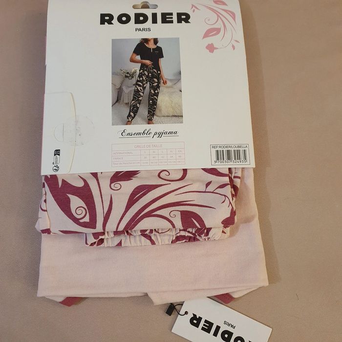 Ensemble pyjama rose Rodier Taille L - photo numéro 4