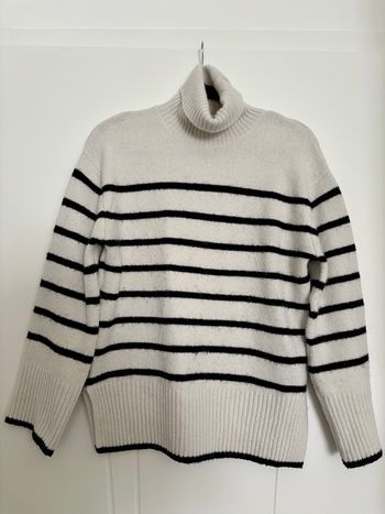 Pull rayé col roulé Kiabi 