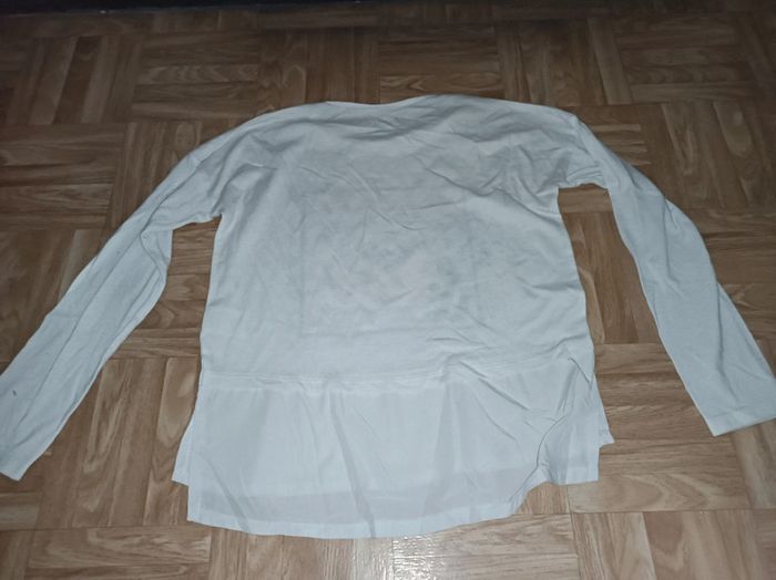 T-shirt manches longues fille Gémo taille 12 ans en très bon état - photo numéro 6