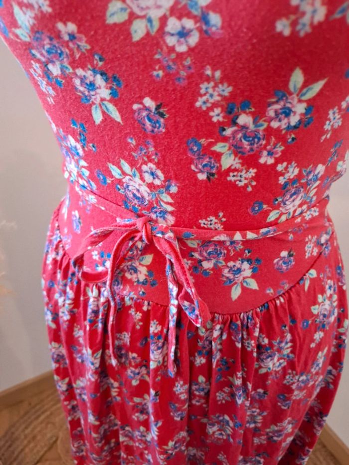 Roeb rouge/rose Fleurie New Look taille XS 34 - photo numéro 6