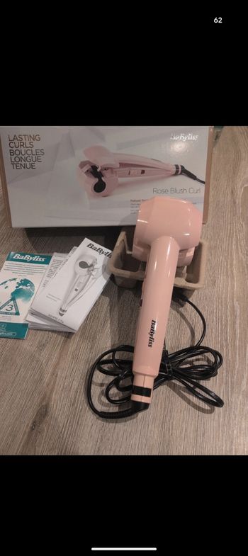 Rose blush curl secret Babyliss