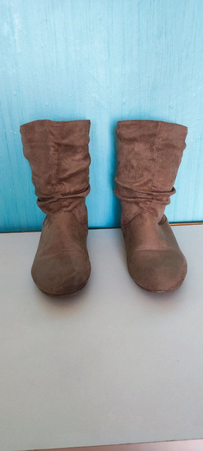 Bottines Daim 37 - photo numéro 3