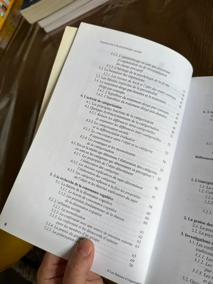 Livre introduction à la psychologie sociale - photo numéro 6
