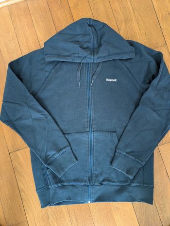 Sweat zippé vintage M homme reebok