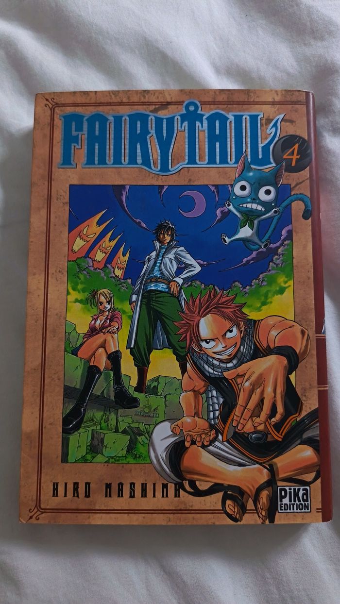 Manga Fairytail n°4