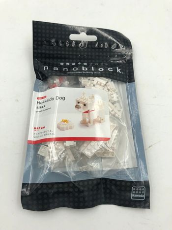 Nano Block 110 pièces Hokkaido Dog neuf