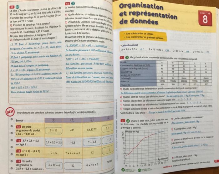 Cahier d'exercices Phare mathématiques cycle 3 - cahier de l’élève 6ème avec corrigés - photo numéro 3