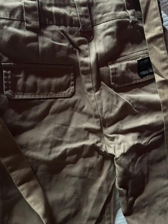 Pantalon cargo beige foncé Jennyfer - photo numéro 4