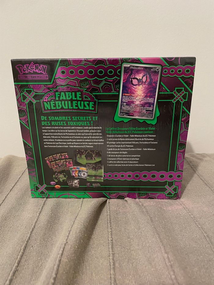 Coffret Dresseur d'Élite Pokémon - Fable Nébuleuse (ETB) - photo numéro 4
