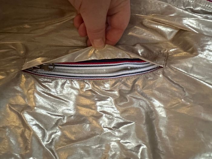 Manteau capuche or Gold@Silver Taille 2 Neuf - photo numéro 5