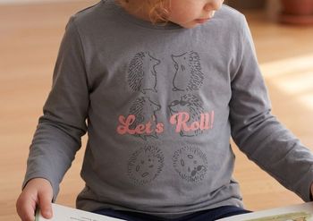 T-shirt Manches Longues Hérissons – Tex – 5/6 ans