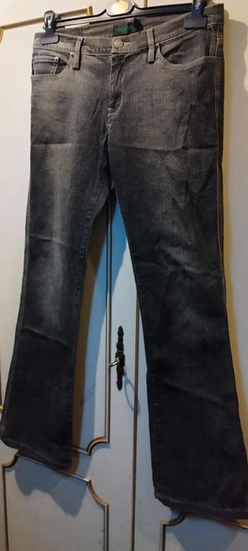 Pantalon en jeans patte d'éléphant