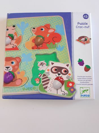 Puzzle croc-nut Djeco o