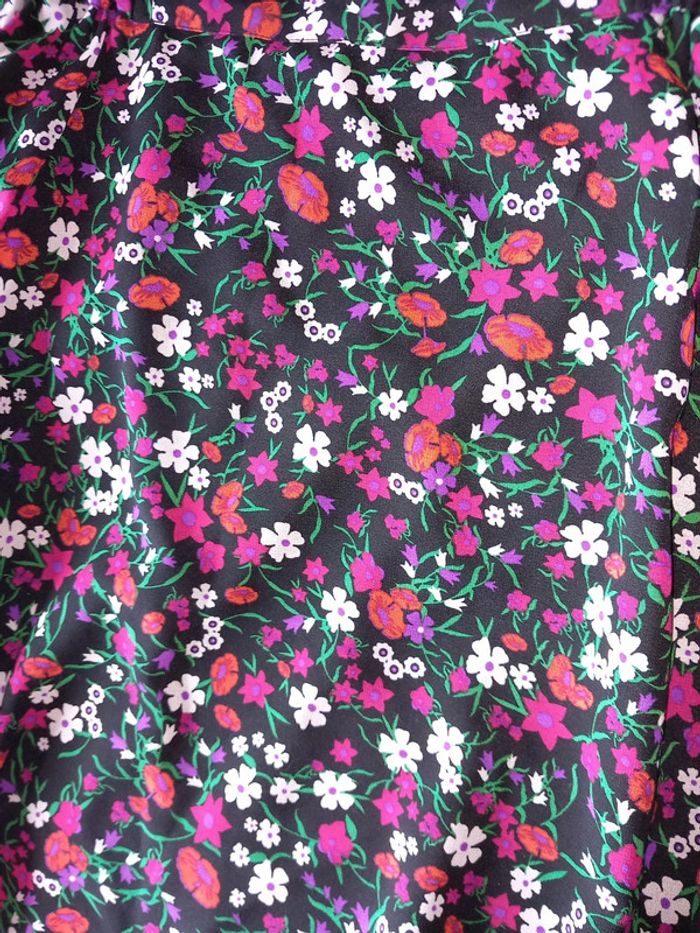 Mini jupe fleurs été - photo numéro 2